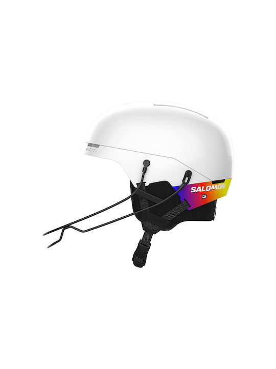 Salomon Ανδρικό Κράνος για Σκι & Snowboard σε Λευκό Χρώμα