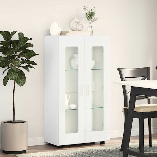 Wohnzimmer TV-Einheit White L55.5xB29xH100cm