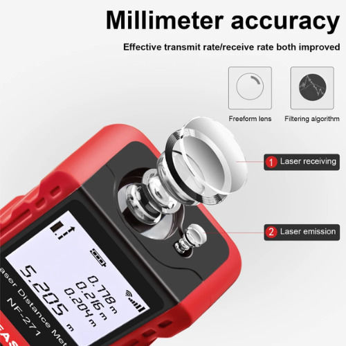 Noyafa Laser Distance Meter NF-271-40 with Range up to 40m