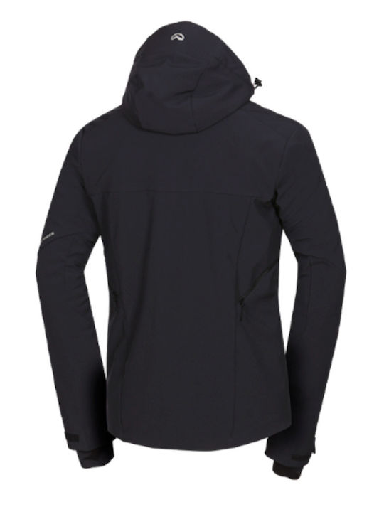 Northfinder BU5264SNW-277 Ανδρικό Μπουφάν Soft Shell για Σκι & Snowboard Μαύρο