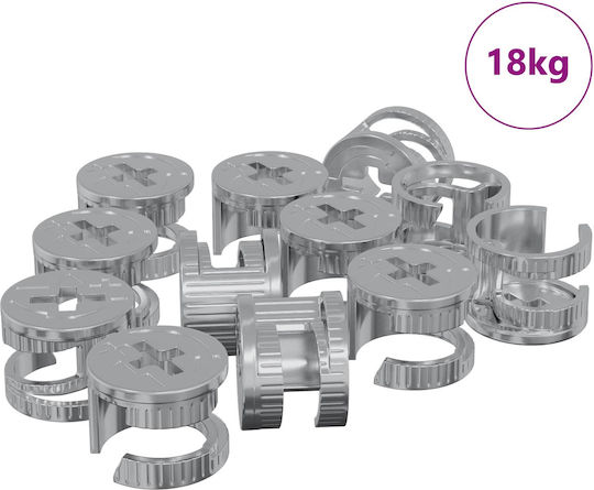 vidaXL Βίδα Μεταλλική με Διάμετρο M11.5 και Μήκος 15mm 4000τμχ 18kg