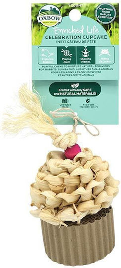 Oxbow Rodent Treat-Toy Enriched Life Celebrate Cupcake