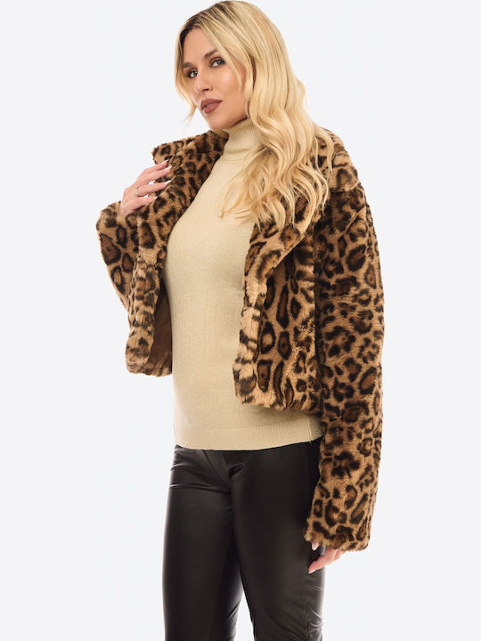 Women's Short Fur Black