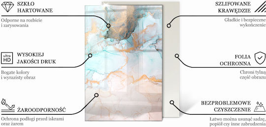 Hardened Glass Stand Front Fireplace Floor Grey 60x40 Cm