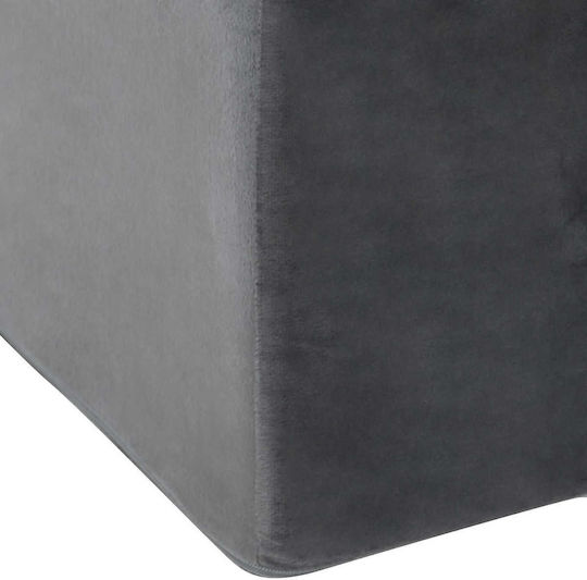 vidaXL Leg Seat Cushion 68x40x18cm Gray 42020185