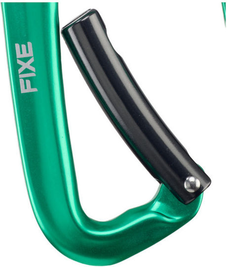 Carabinier Simplu Fixe Climbing Picot Curve Verde