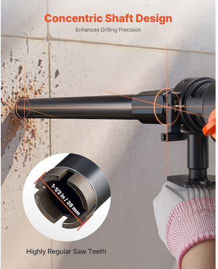 Vevor Diamond Crown Threading for Firebrick