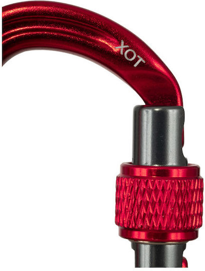 Καραμπίνερ Fixe Climbing Xot Auxiliary Carabiner Screw Red Κόκκινο Fc-k25400_1