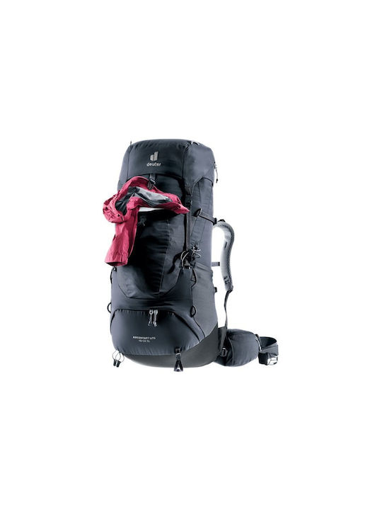 Deuter Aircontact Lite 45 + 10 Sl Планински раница 3лт Черен
