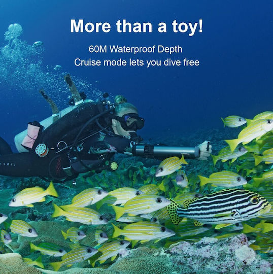 Waydoo Subnado Submersible - Starter Kit Underwater Seascooter 1.4kg with Maximum Speed 5.04km/h and Battery Autonomy 56min