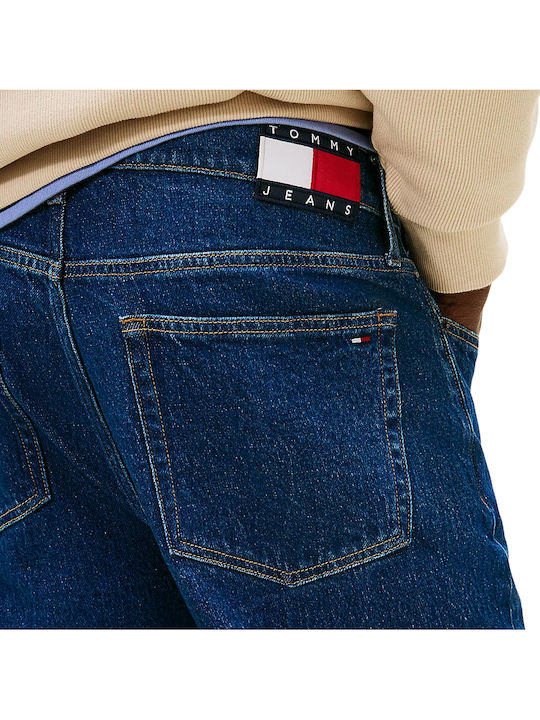 Men's Jeans Pants with Regular Tapered Fit Blue