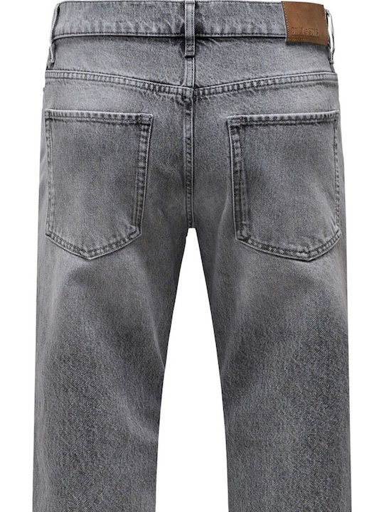 Men's Jeans Pants Medium Grey