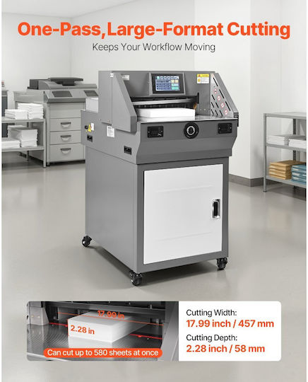 Vevor Office Cutting Electric Machine Guillotine 45.7cm