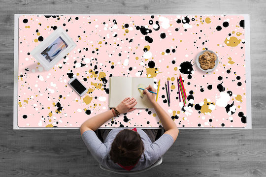 Protecție Birou Tastatură Mouse Pete Vopsite 120x60 Cm