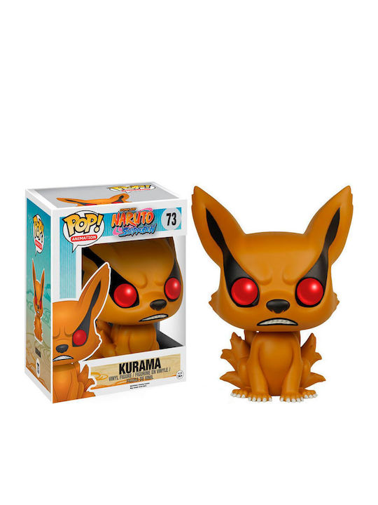 Funko Pop! Animation: Naruto - Kurama 73 Übergröße (15cm) Übergröße 10"​ (25cm), & Beflockt