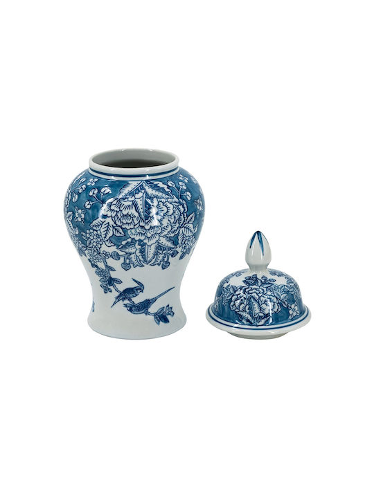 Artekko Decorative Vase Melania White 17x17x31.5cm