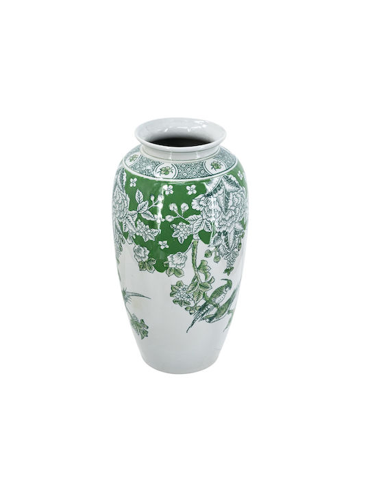 Artekko Decorative Vase Melania White 19x19x37cm