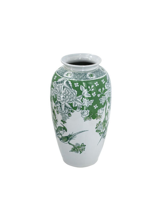 Artekko Decorative Vase Melania White 19x19x37cm
