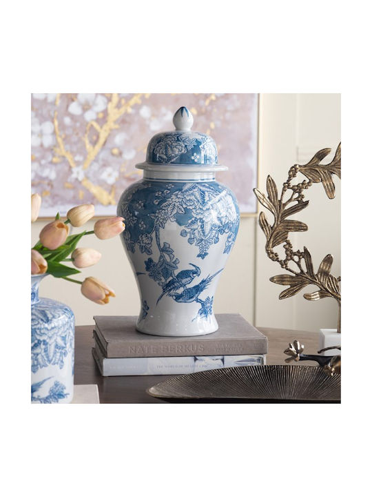 Artekko Decorative Vase Melania White 17x17x31.5cm