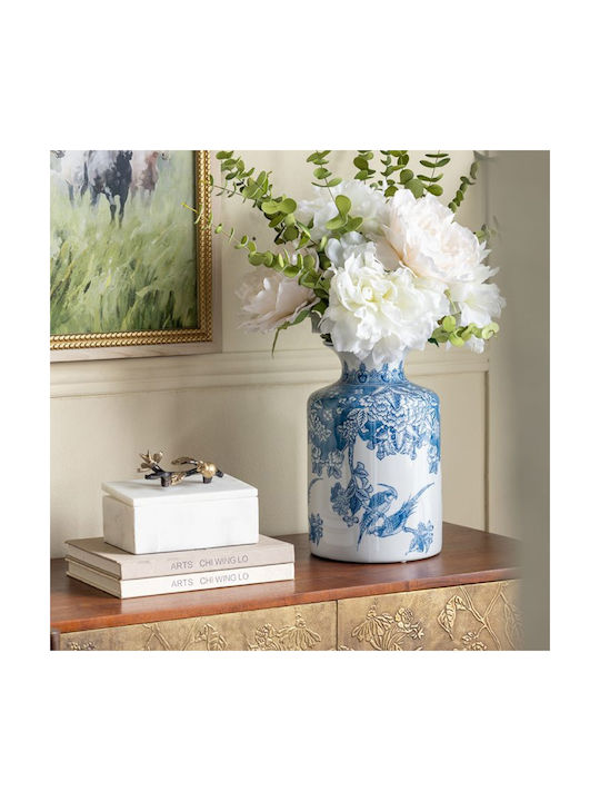 Artekko Decorative Vase Melania White 20x20x31cm