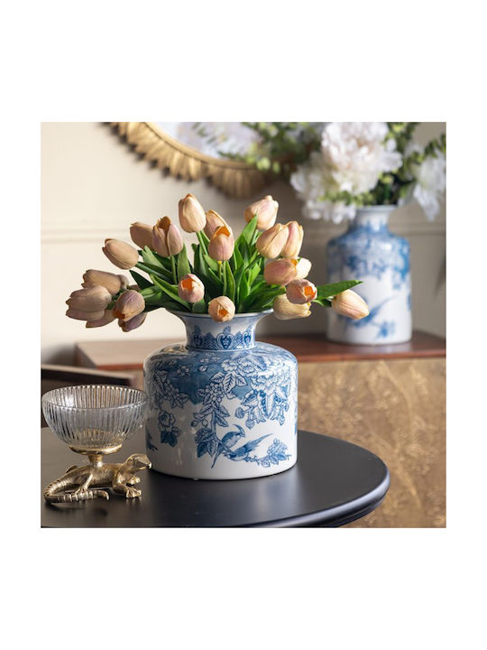Artekko Decorative Vase Melania White 20x20x21cm
