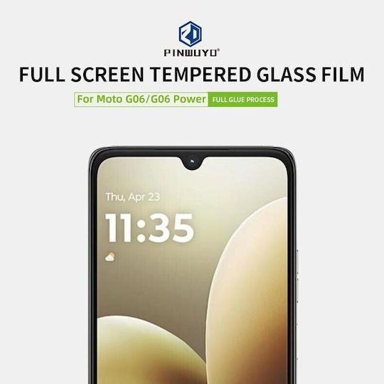 Pinwuyo Full Face Tempered Glass (Motorola Moto G06)