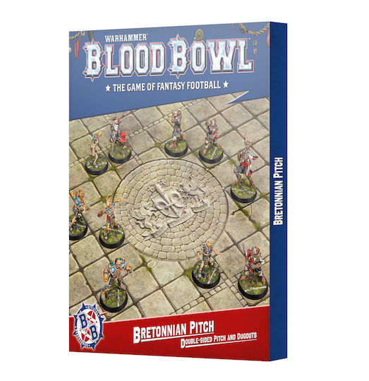 Warhammer Blood Bowl Bretonnian Отбор Игрално Поле и Дъгати