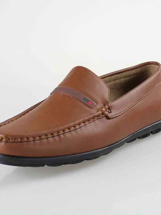 Ανδρικά Loafers σε Καφέ Χρώμα