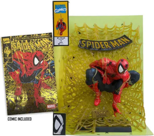 Mcfarlane Toys Marvel Spiderman Колекционерска Фигура Висока 15 См В Мащаб 1:6