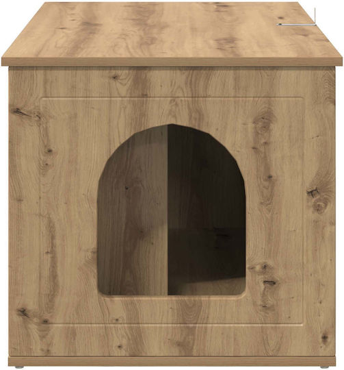 vidaxl Katzenbett aus Holz Handarbeit 85 x 55 x 53,5 cm