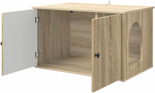 Vidaxl Σπίτι Γάτας Σονόμα 85 X 55 X 50,5 Εκ Επεξεργασμένο Ξύλο