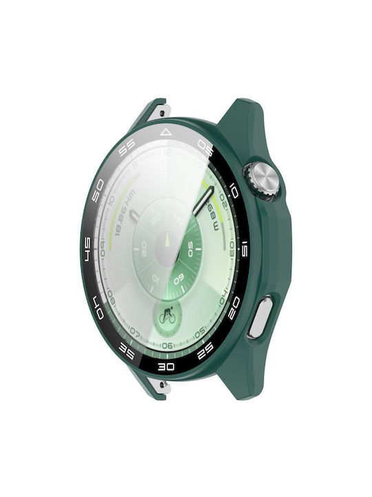 Carcasă de Plastic cu Sticlă în culoarea Verde pentru Huawei Watch GT 6 46mm Carcasă de Plastic cu Sticlă în culoarea Verde pentru Huawei Watch GT 6 46mm