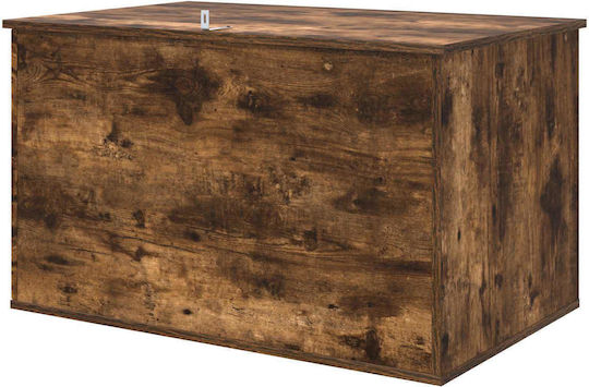 Vidaxl Katzenbett Rauch Eiche 85 x 55 x 53,5 cm Bearbeitetes Holz