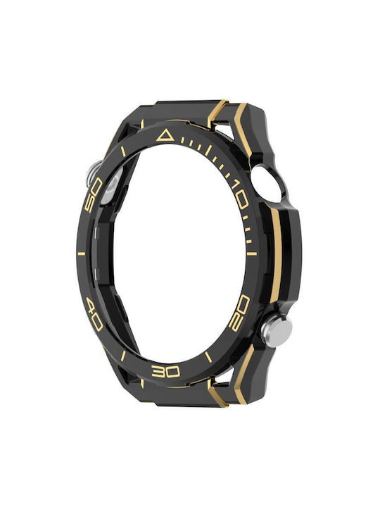 Пластмасов Калъф със Стъкло в Черен цвят за Huawei Watch GT 6 46мм