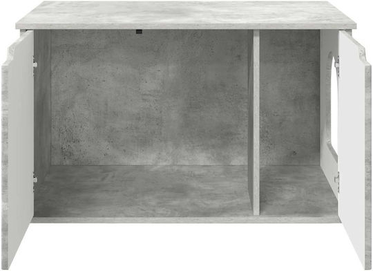 Vidaxl Cat House Concrete 85 x 55 x 53.5 cm Treated Wood