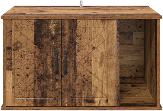 Vidaxl Cat House Old Wood 85 x 55 x 50 cm Treated Wood