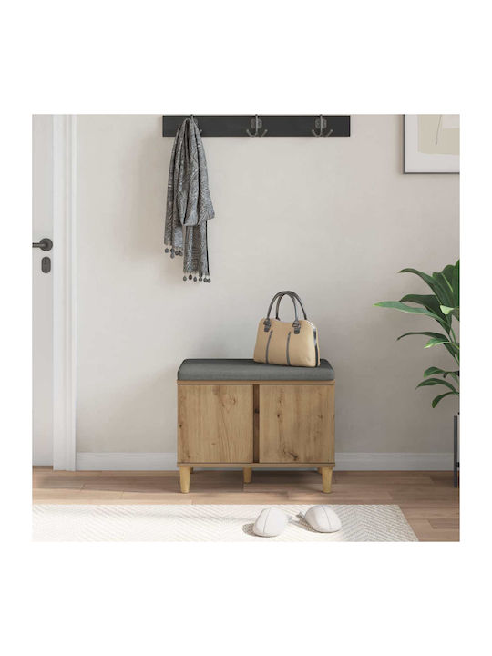 Eingangsmöbel mit Bank Artisan Oak 60x38x46cm