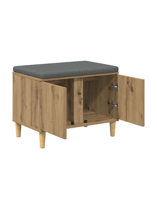 Eingangsmöbel mit Bank Artisan Oak 60x38x46cm
