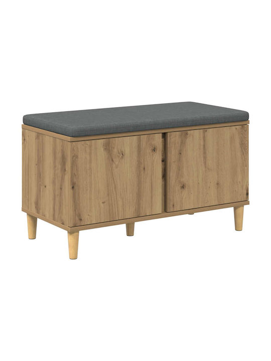 Mobilier de Intrare cu Bancă Artisan Oak 60x38x46cm
