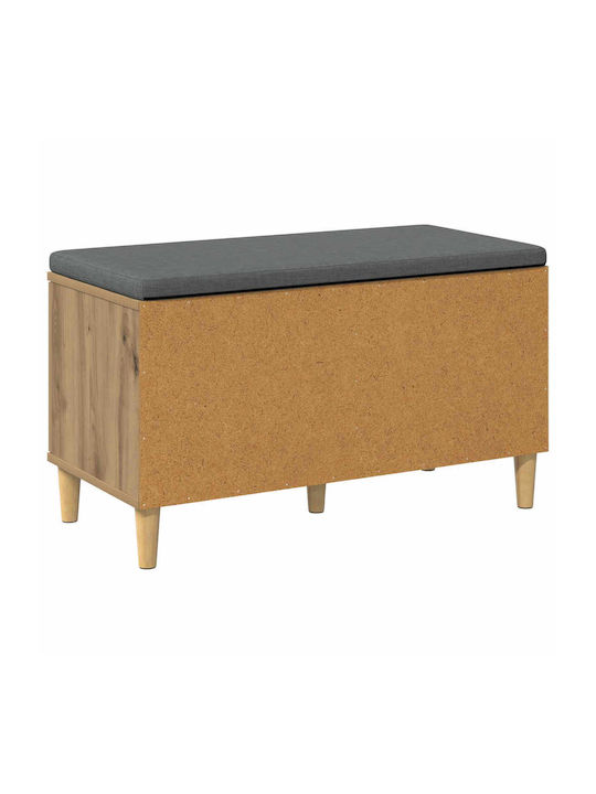 Mobilier de Intrare cu Bancă Artisan Oak 60x38x46cm