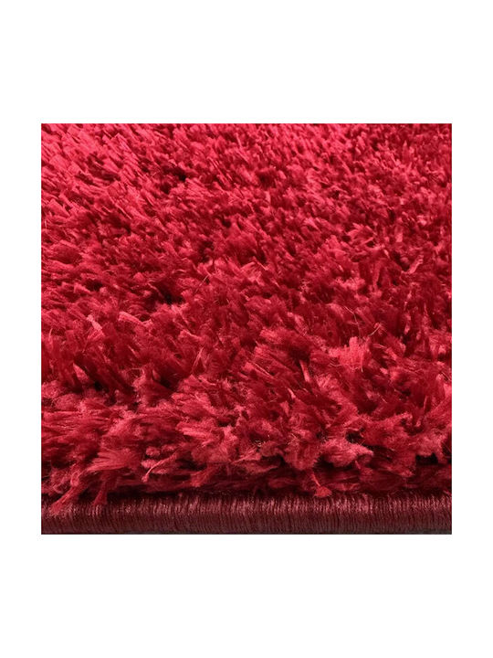 SpitiBazaar Χαλί Γούνινο 130x190cm Κόκκινο