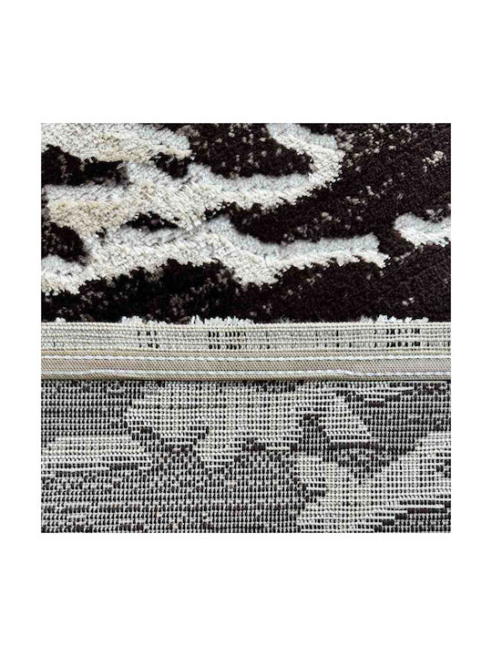 SpitiBazaar Χαλί Ορθογώνιο Καφέ Σκούρο 190x220cm