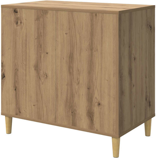 Vidaxl Katzenbett aus Handarbeit Walnuss 72 × 42,5 × 70 cm