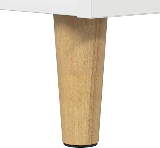 Vidaxl Cat House White 72 x 42.5 x 70 cm Engineered Wood