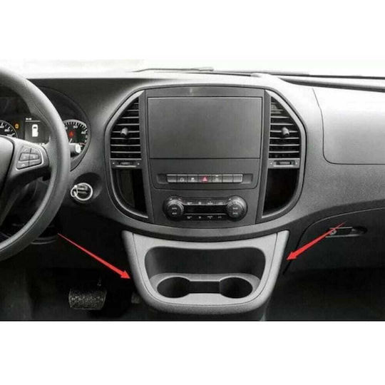 Digital IQ Car Audio System for Mercedes-Benz Vito 2015 (Bluetooth/USB/AUX/WiFi/GPS/Apple-Carplay/Android-Auto) with Touch Screen 4.1"