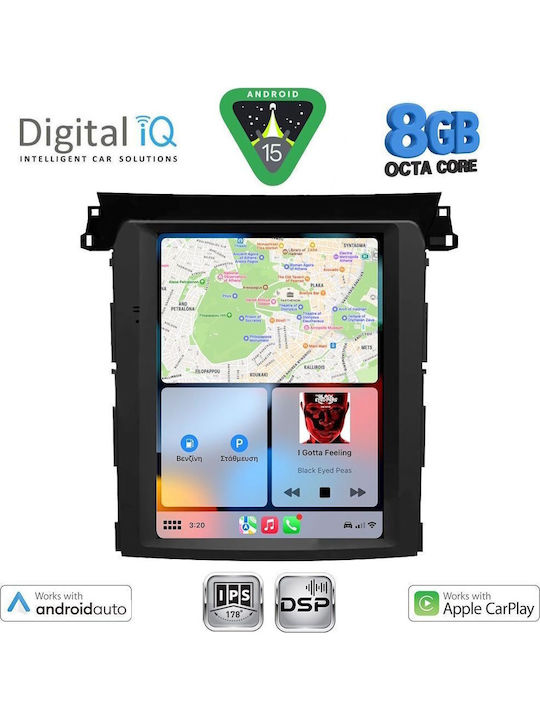 Digital IQ Auto-Audiosystem für Subaru Forstwirt / Impreza 2019 (Bluetooth/USB/AUX/WiFi/GPS/Apple-Carplay/Android-Auto) mit Touchscreen 4.1"