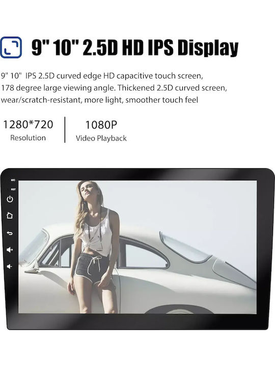 Car Audio System for Skoda Rapid 2012-2020 (Bluetooth/USB/WiFi/GPS/Apple-Carplay/Android-Auto) with Touch Screen 9"