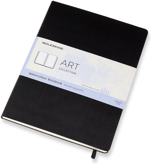 Moleskine Art Бележник А4 Булет Журнал с Твърда Черна Корицa