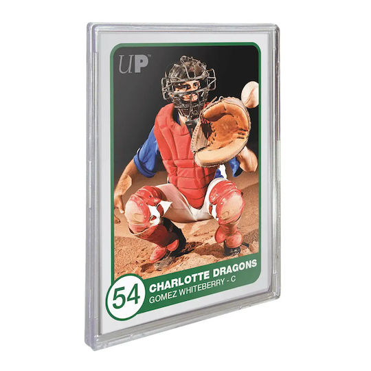 Ultra Pro Uv Mini Snap Card Holder Card Sleeves Standard Size Διάφανη
