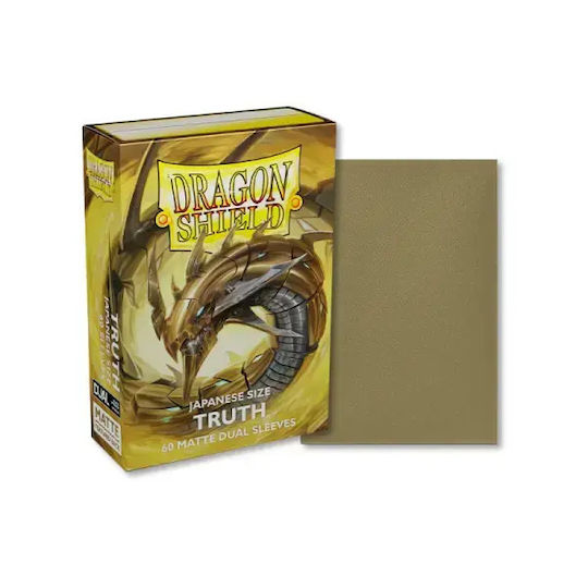 Dragon Shield Японски Малък Размер Матирани Двойни Ръкави За Карти Японски Размер 60 бр